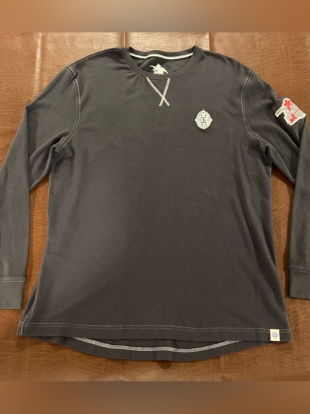 Anheuser-Busch Long Sleeve Thermal Shirt - Size Large